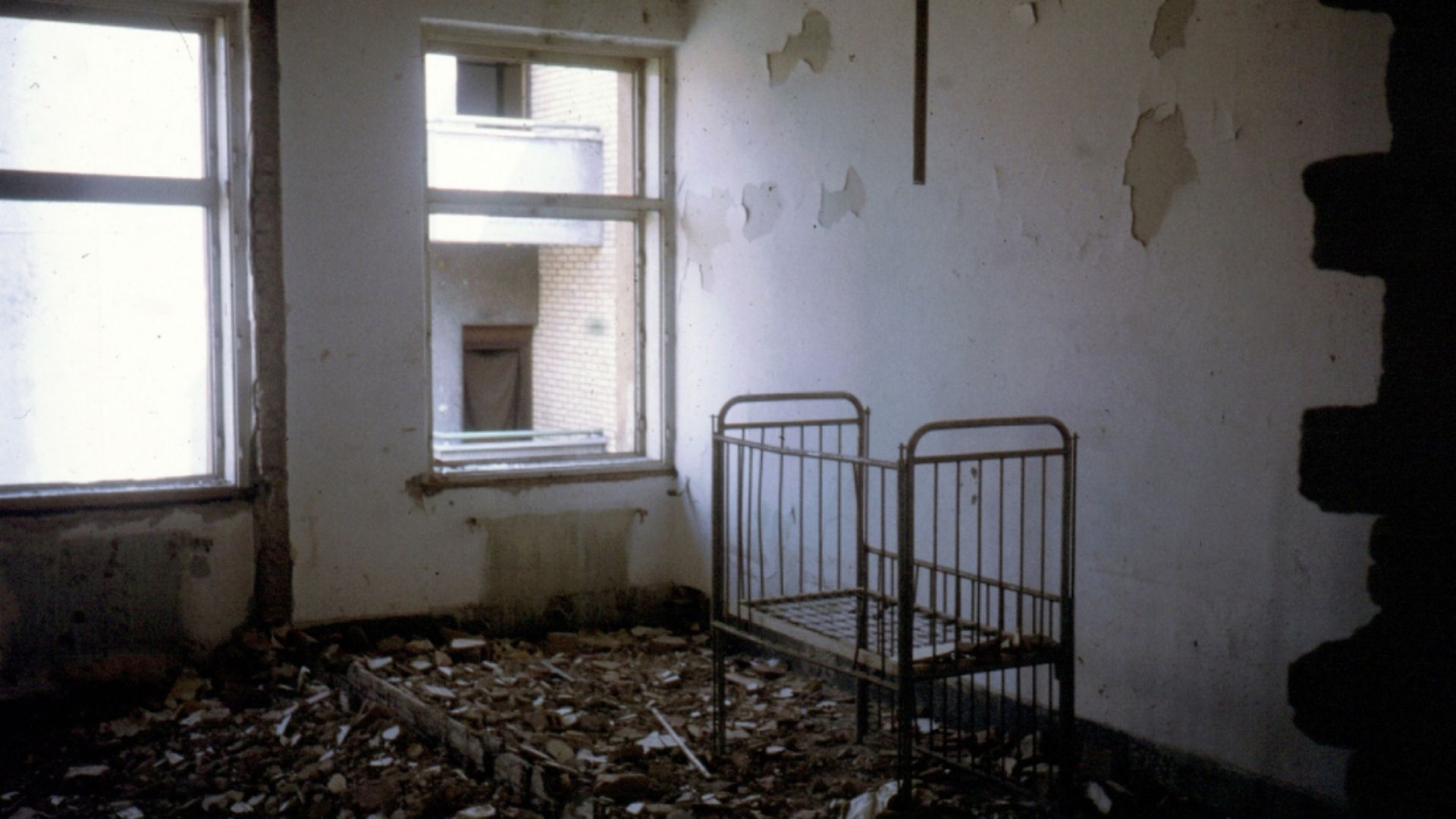 An orphanage in the aftermath of the Balkans war