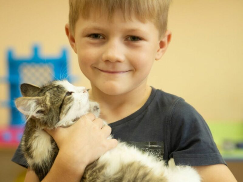 Ivan and his cat