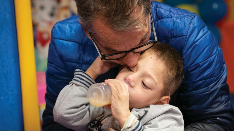 Ivan is finally reunited with his dad after spending two years in an orphanage without love