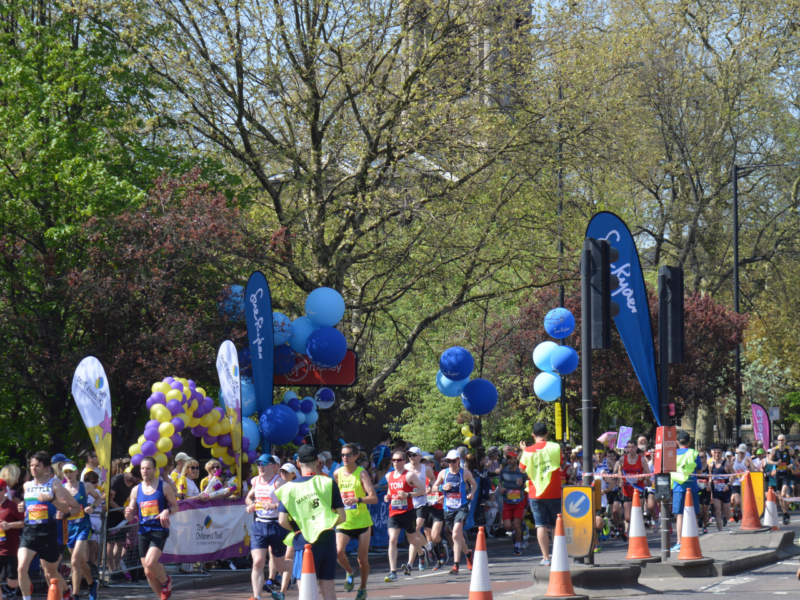 Team Hope running in London Marathon 2018