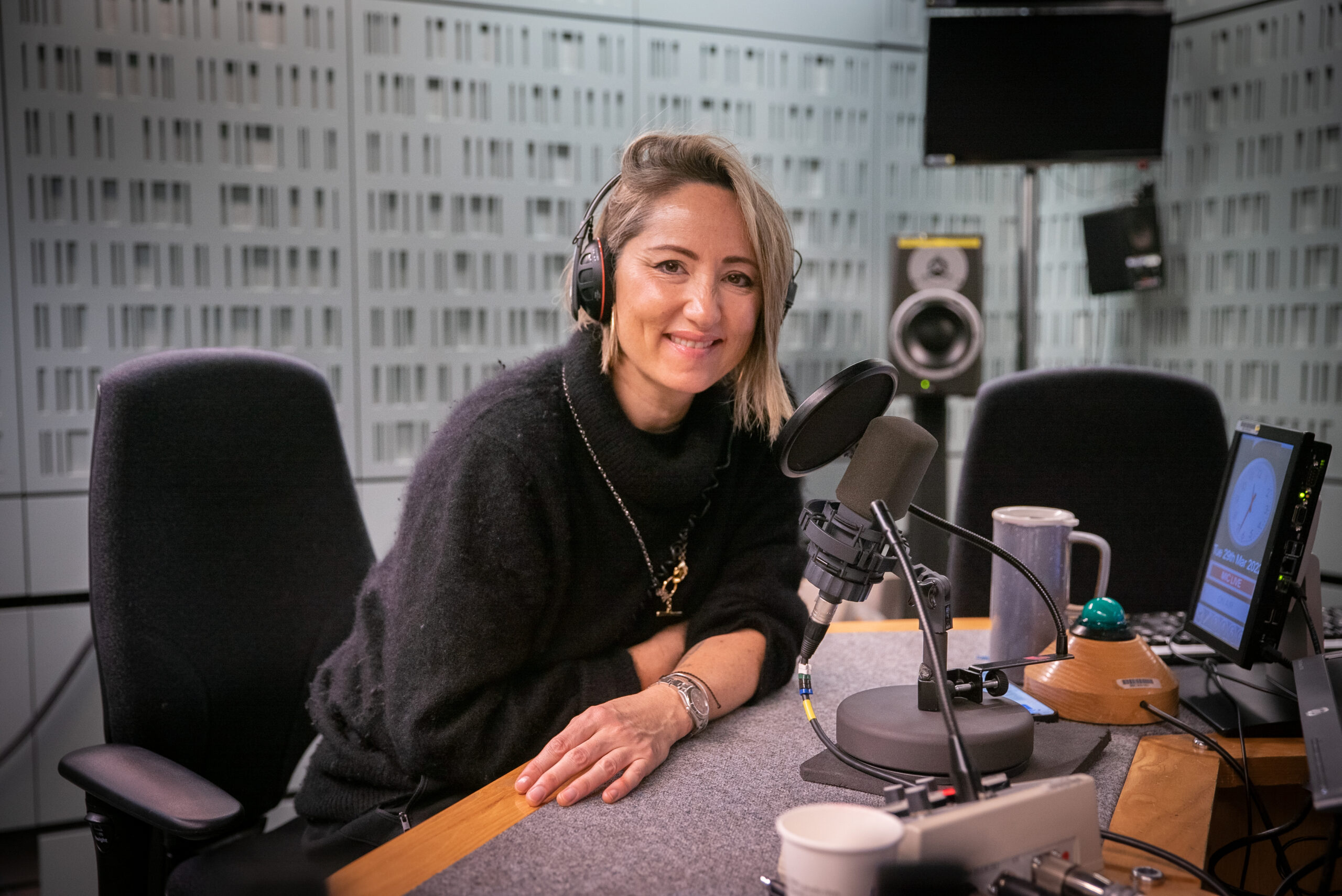 KT Tunstall recording BBC Radio 4 appeal for Hope and Homes for Children