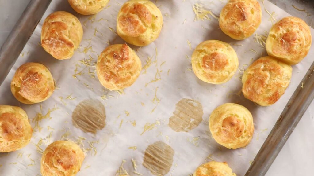 Image is of Choux buns