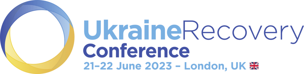 Image: Logo of Ukraine Recovery Conference, 21-22 June 2023