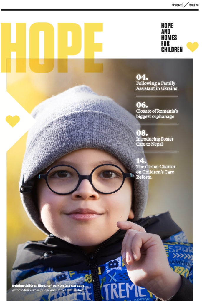 Hope magazine Spring 2026 Cover