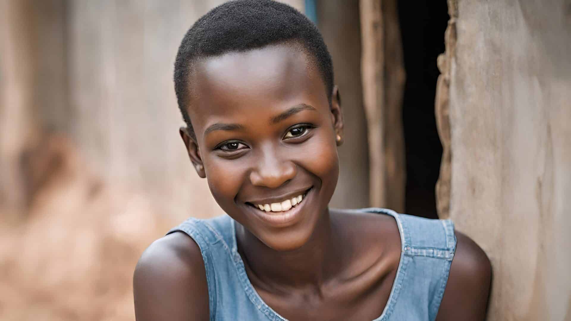 Child smiling